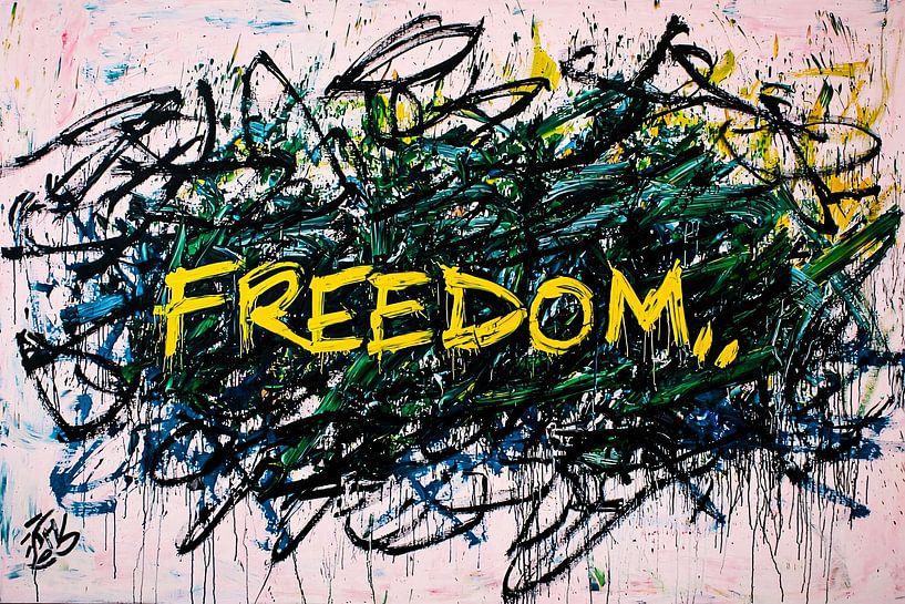 Freedom in bright colours by Art & Soul Creations