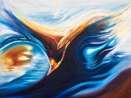 Flucht aus der Tiefe. von Yvonne Weijers van Hout