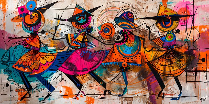 Les danseuses par Mr Pink (Nicolas PONSY)