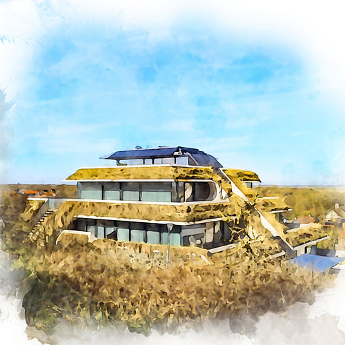 Zoutelande, Hotel Tien Torens. by Danny de Klerk