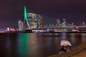 Rotterdam by night von Raoul Baart