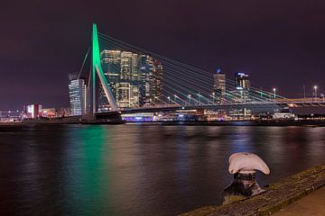 Rotterdam by night von Raoul Baart