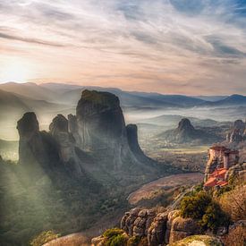 The Holy rocks of Meteora, Greece