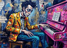 When Creative Are Death Pop Art Retro Painting