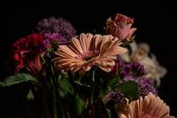 Floral portrait atmosphere