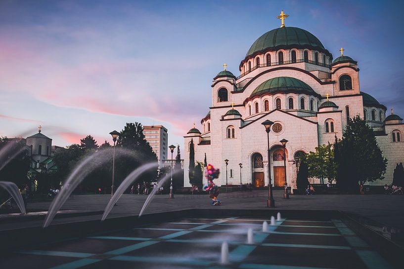 Belgrade - Cathédrale de Sainte-Sava par Alexander Voss