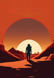 Mission zum Mars - Mars Explorer von Tim Kunst en Fotografie