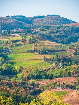 Toskana Landschaft in Italien von Mustafa Kurnaz