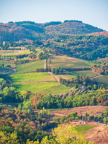 Toskana Landschaft in Italien