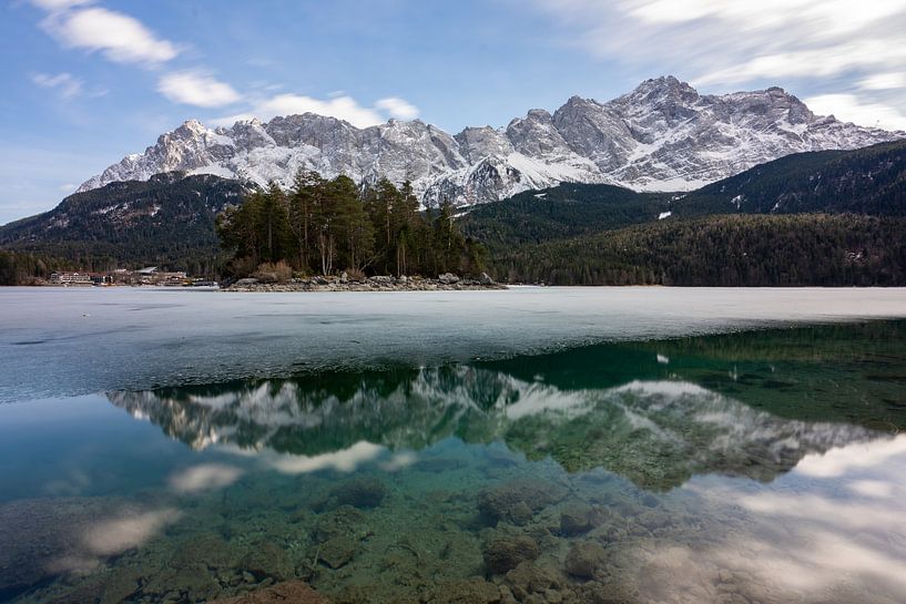 Eibsee im Winter von Einhorn Fotografie