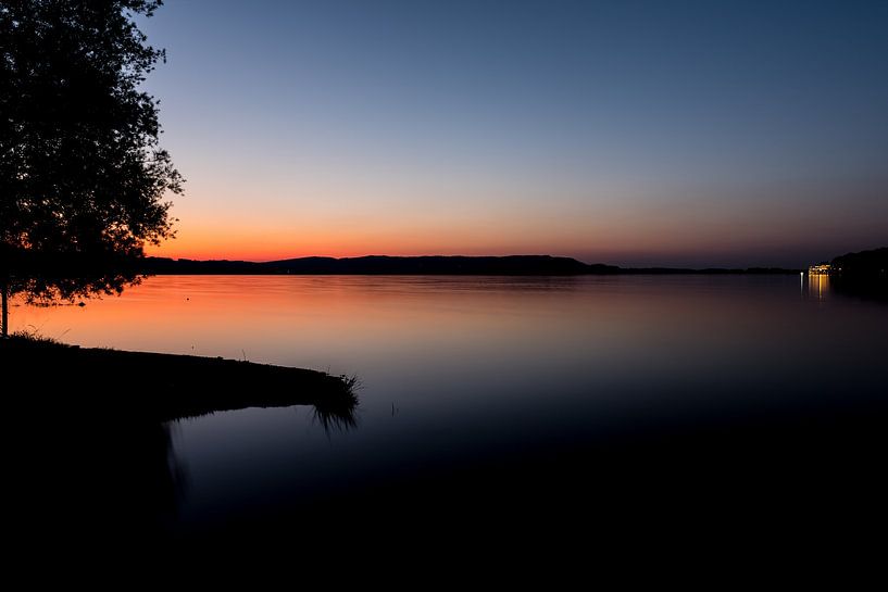 Sunset at Lake Kochelsee by The Gufotography