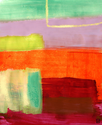 Zusammenfassung Sommer von Atelier Paint-Ing