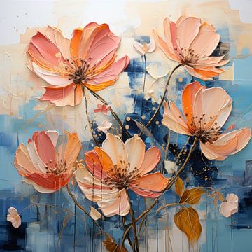 Fleurs - Blooming Enchantment sur New Future Art Gallery