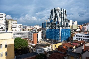 City view over Tirana by Werner Lerooy