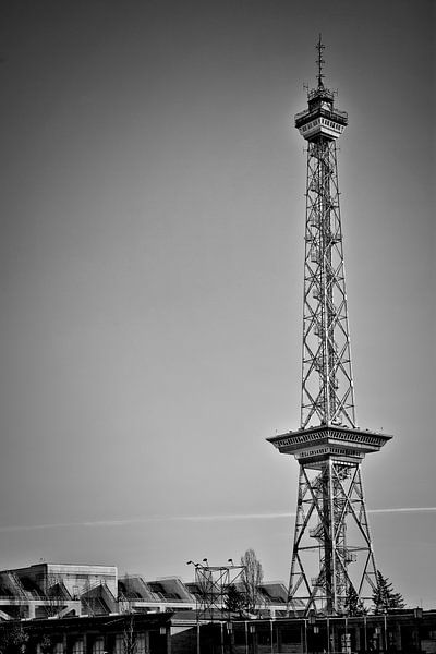 BERLIN Funkturm | Monochrom  von Melanie Viola