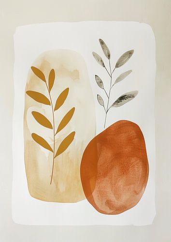 Art abstrait minimaliste