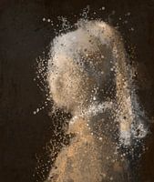 Meisje met de parel | Wat een spetter | Naar het werk van Johannes Vermeer