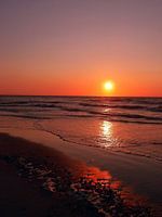Sonnenuntergang im Vlieland