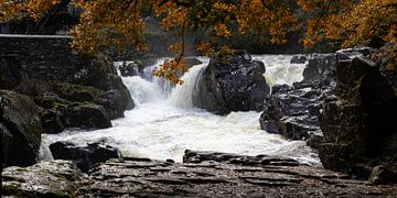Pont-y-Pair watervallen, Betws-y-Coed, Wales van Imladris Images