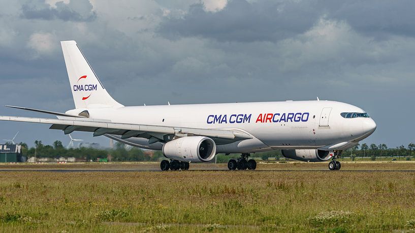 Der Airbus A330-200F von CMA CGM Air Cargo. von Jaap van den Berg