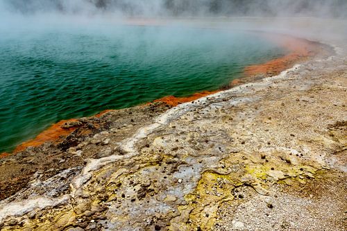 Champagner-Pool in Rotorua, Neuseeland