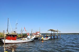 Port de pêche à Klein Zicker, péninsule de Mönchgut
