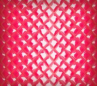 Roze ruit lakleer modieuze stof