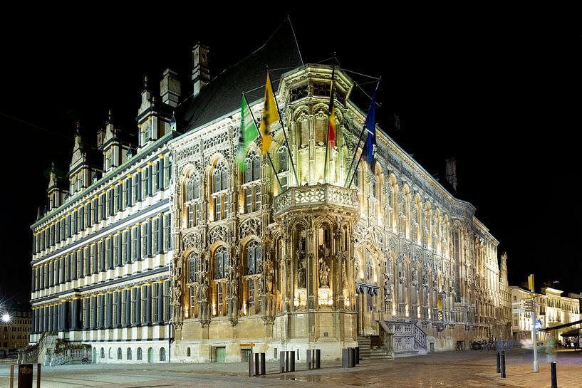 Het stadhuis van Gent van Erik Vergunst