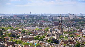 Panorama auf Amsterdam von Peter Bartelings