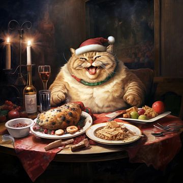 Christmas dinner by Jacky