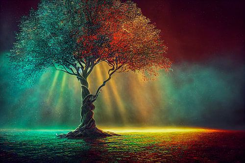 Levensboom, illustratie