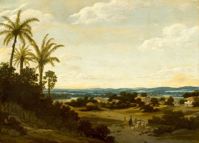Paysage brésilien, Frans Post par Des maîtres magistraux