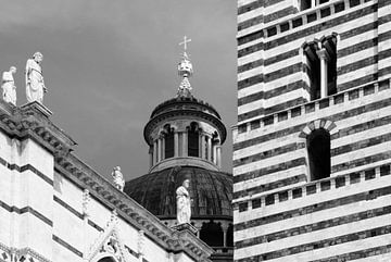 Het mooie lijnenspel van de Kathedraal van Siena van Maikel Becker
