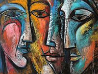 Abstract faces 1