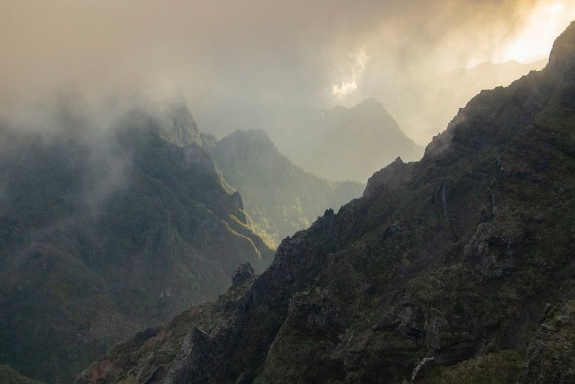 Sunrise from Pico de Ruivo, Madeira by Nynke Altenburg