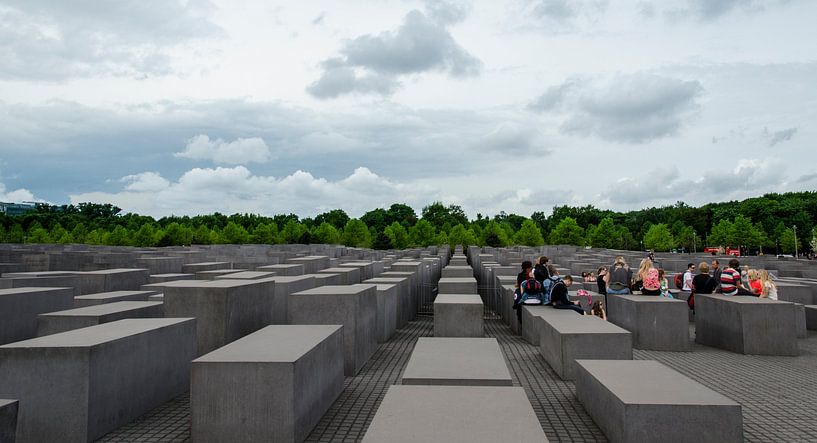 Holocaust Monument in Berlijn van Sven Wildschut