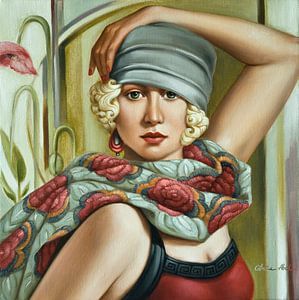 Grey Cloche by Catherine Abel