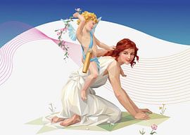 Venus And Cupid by Low Profile