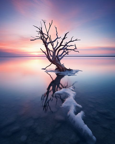 Strandspaziergang von fernlichtsicht