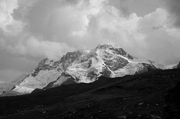 Der Berg in seiner ganzen Pracht 
