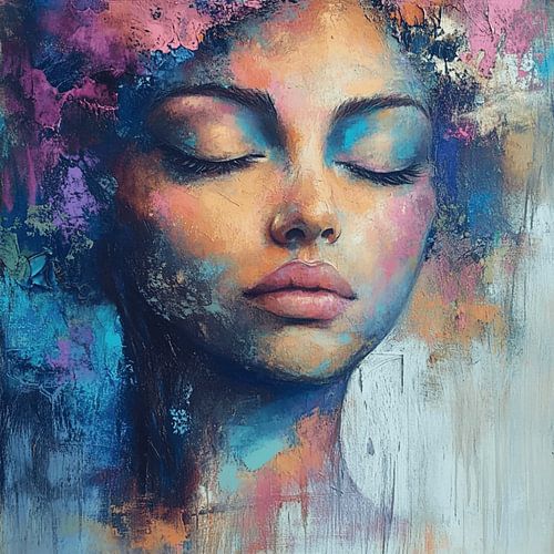 Pastel beauty van CanvasbyCaro