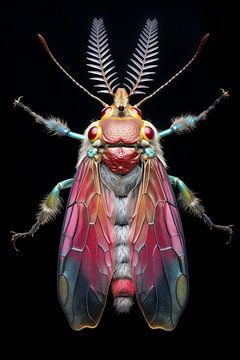 Prachtig macro insect no. 2 van Marianne Ottemann - OTTI