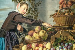 Frans Hals. Vendeur de fruits et légumes. Cool.