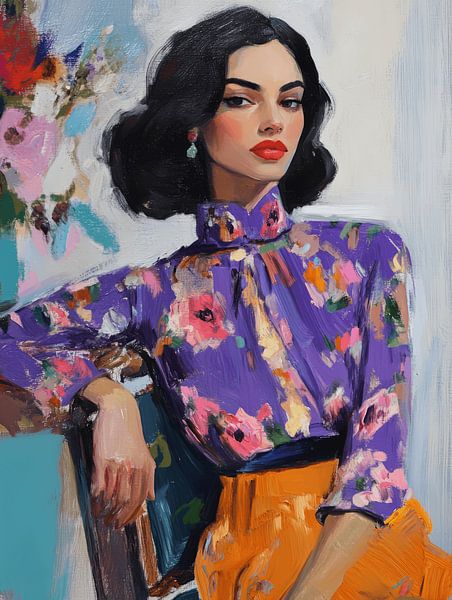 Floral Confidence by Carla Van Iersel