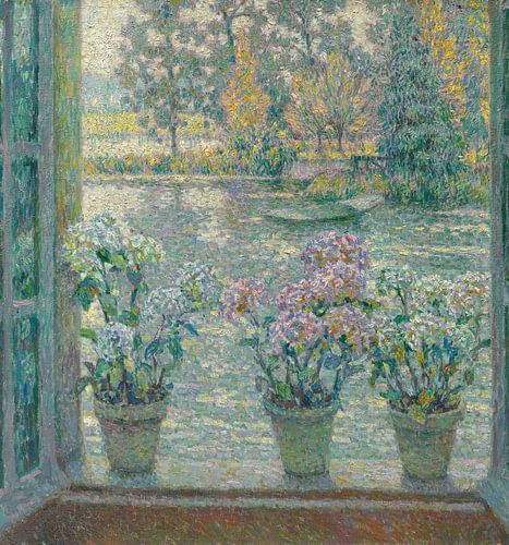 De hortensia's, Henri Le Sidaner