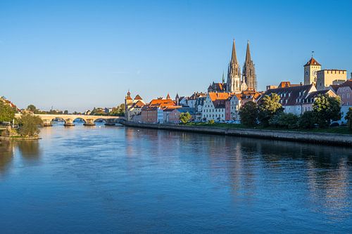 Historisch Regensburg aan de Donau