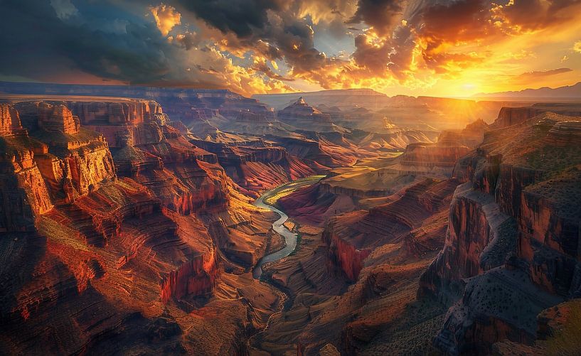Sonnenkuss für Sandmeere von fernlichtsicht