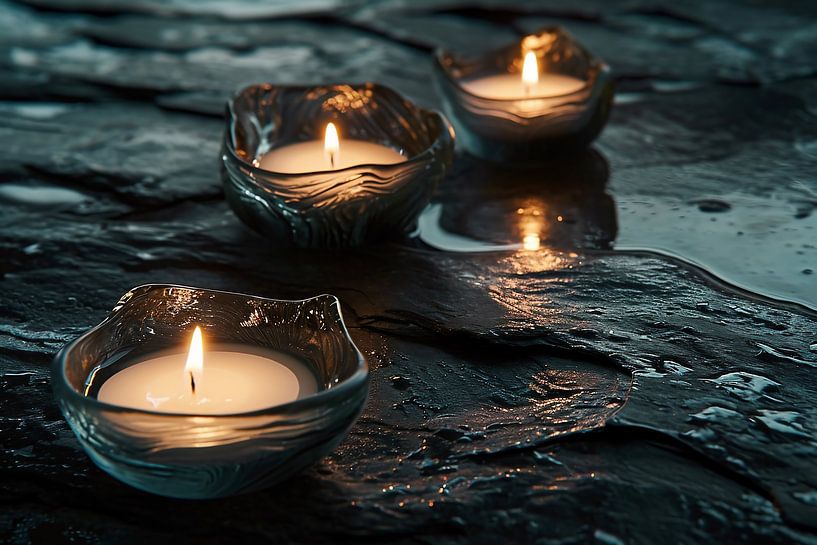 Esthetisch stilleven van fernlichtsicht