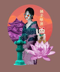 Geisha moderne sur Mad Dog Art