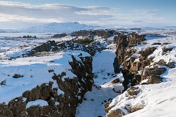 Thingvellir Nationaal Park, IJsland, Europa van Alexander Ludwig